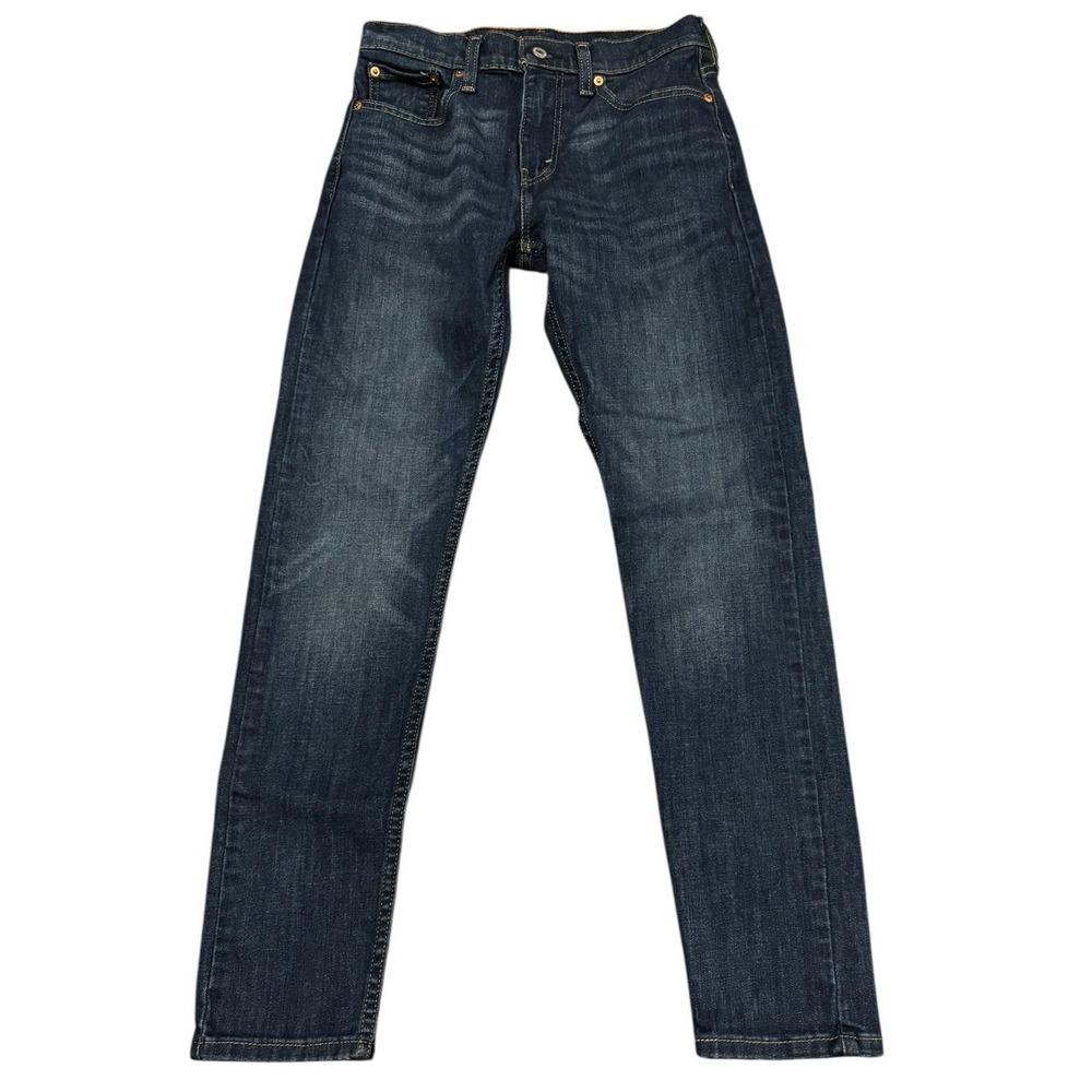 Levi's 512 Slim‎ Taper Jeans Mens 30x32 Dark Wash Stretch Denim
